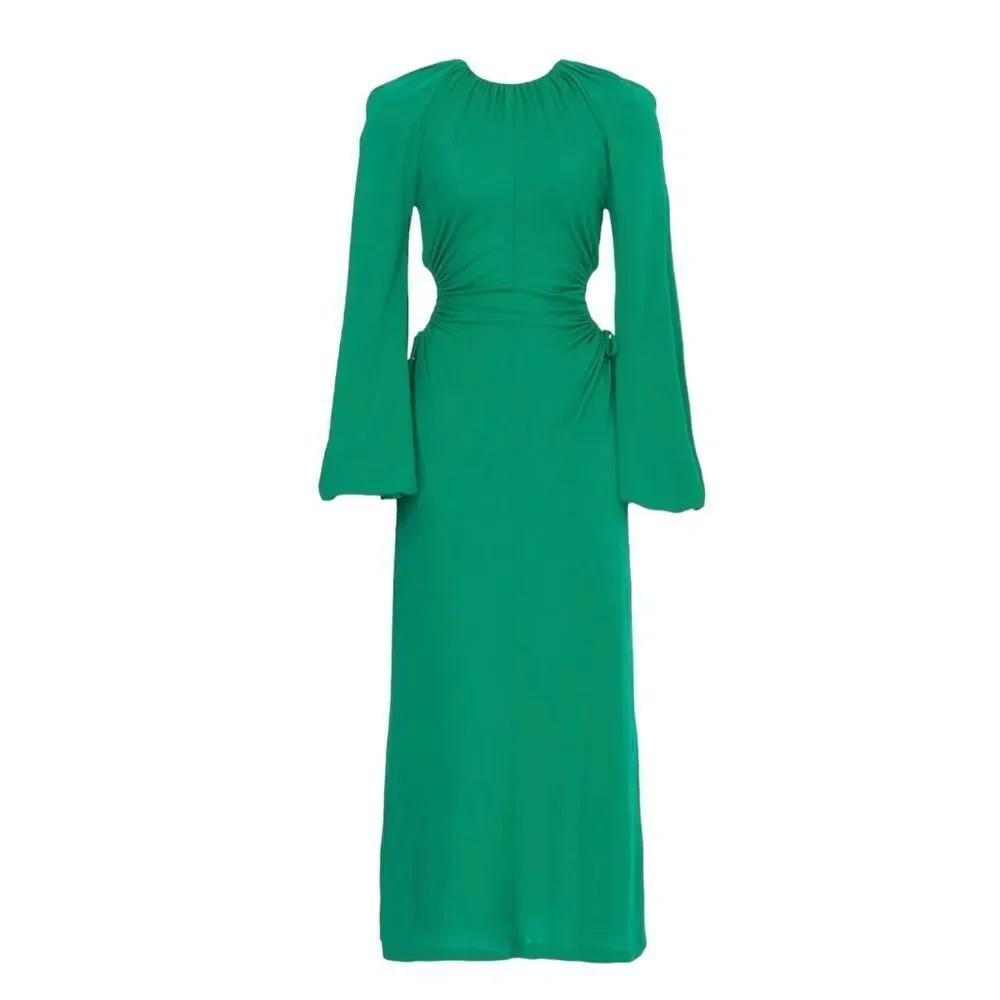 Rebecca Valance Edie Cut Out Midi Dress Size 2 - Picture 8 of 10